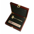 Wood Box for Gold Gavel